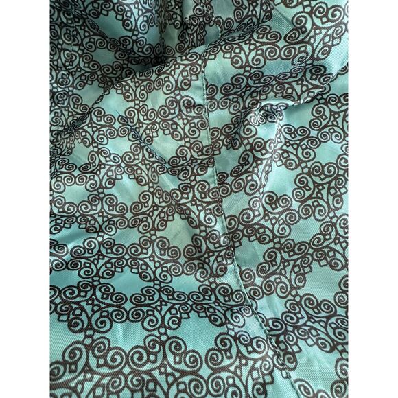 Dialogue Vintage Y2k Teal Blue Knit Designer Blazer Jacket size Medium - Picture 7 of 12